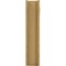Ekena Millwork 8-in W x 26-in D x 38-in H Balboa Slat Rough Cedar Woodgrain TimberThane Outlooker, Primed Tan OUTUR080X26X38BOA24RCPR - alternate 5